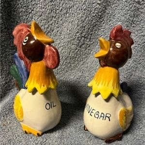 Vintage Oil & Vinegar Bottles Made In Italy